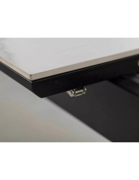 Stół rozkładany 160-200 Logan Ceramic Biały Mat