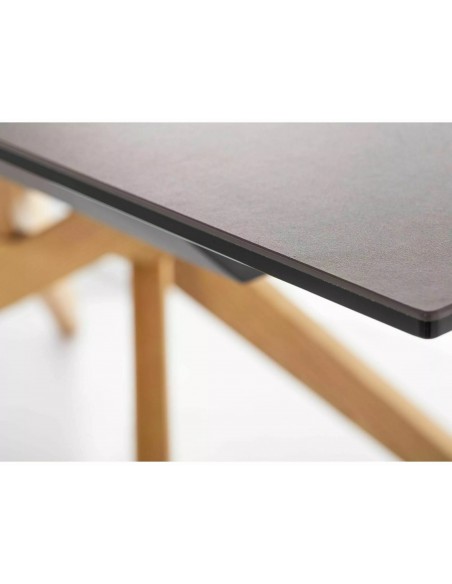 Stół rozkładany 180-230 Loreto Ceramic Ossido Bruno