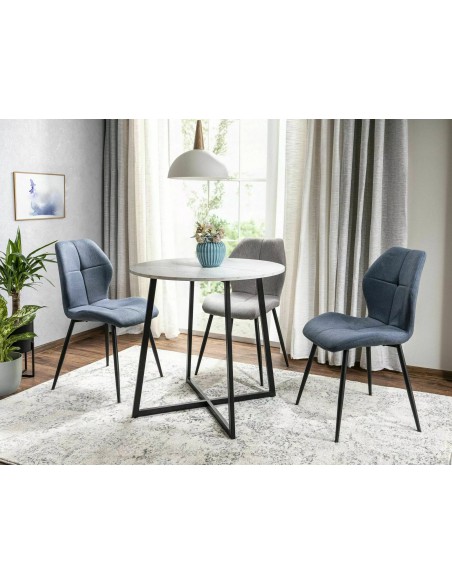 Stół okrągły 90 Luna Biały