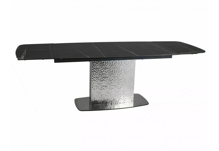 Stół rozkładany 160-240 Moncler Ceramic Sahara Noir Czarny Mat