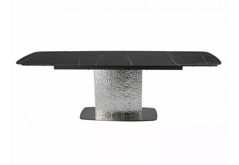 Stół rozkładany 160-240 Moncler Ceramic Sahara Noir Czarny Mat