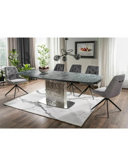 Stół rozkładany 160-240 Moncler Ceramic Sahara Noir Morski