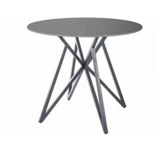 Stół okrągły 90 Murano Szary Mat