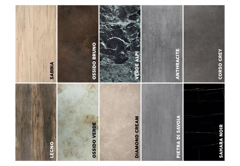 Stół rozkładany 160-240 Salvadore Ceramic Sabbia