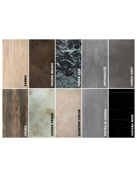 Stół rozkładany 160-240 Salvadore Ceramic Diamond Cream