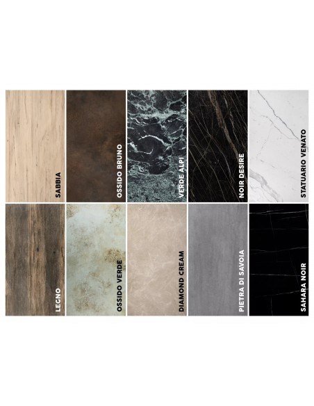 Stół rozkładany 160-240 Westin Ceramic Diamond Cream