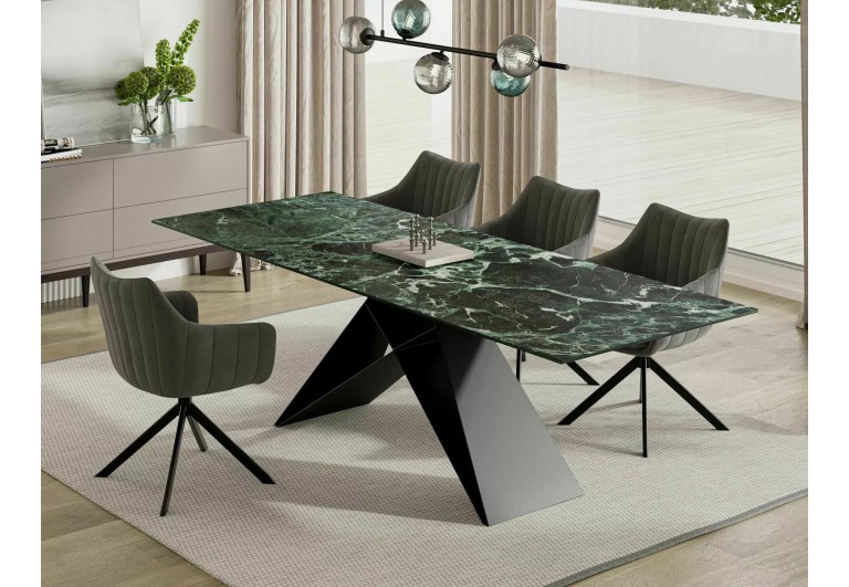 Stół rozkładany 160-240 Westin Ceramic Verde Alpi