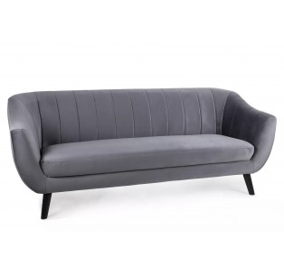 Sofa Elite 3 os Velvet Szara