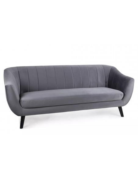 Sofa Elite 3 os Velvet Szara
