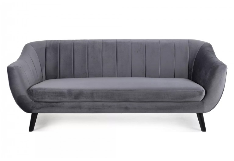 Sofa Elite 3 os Velvet Szara