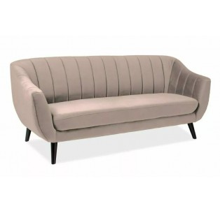 Sofa Elite 3 os Velvet Beżowa