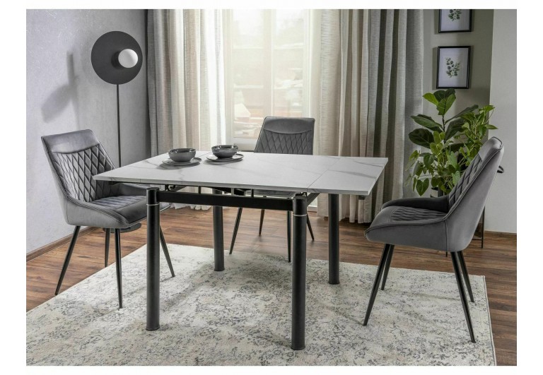 Stół rozkładany 80-131 GD-082 Biały Marmur