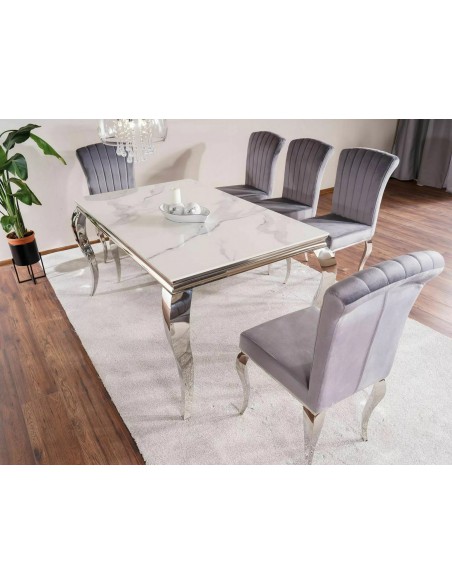 Stół Prince 150 Ceramic Biały