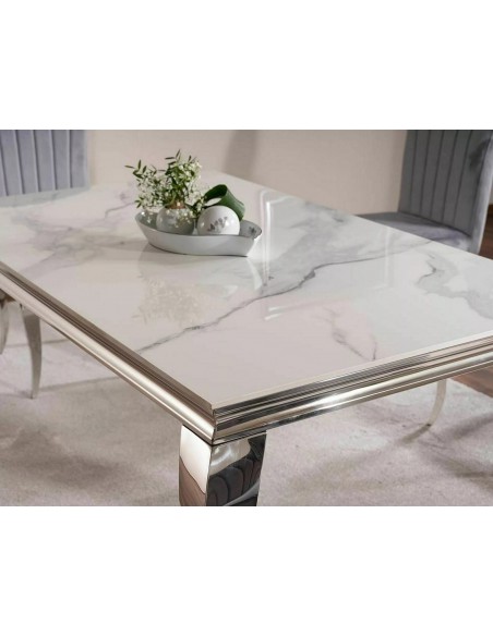 Stół Prince 180 Ceramic Biały