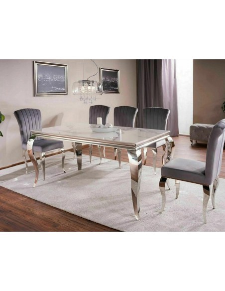 Stół Prince 180 Ceramic Biały