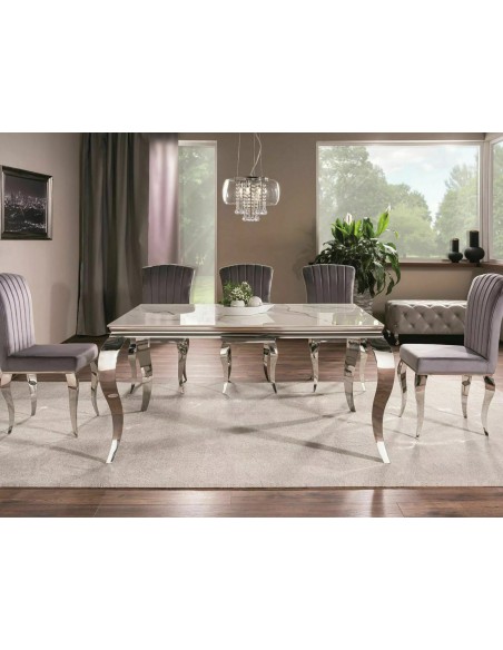 Stół Prince 180 Ceramic Biały