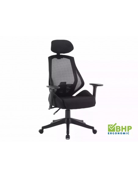 Fotel obrotowy ergonomiczny Q-406 M