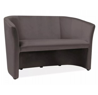Sofa 2os TM-2 Velvet Szara