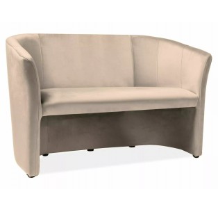 Sofa 2os TM-2 Velvet Beżowa