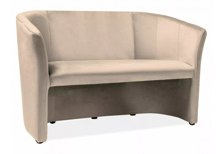 Sofa 2os TM-2 Velvet Beżowa
