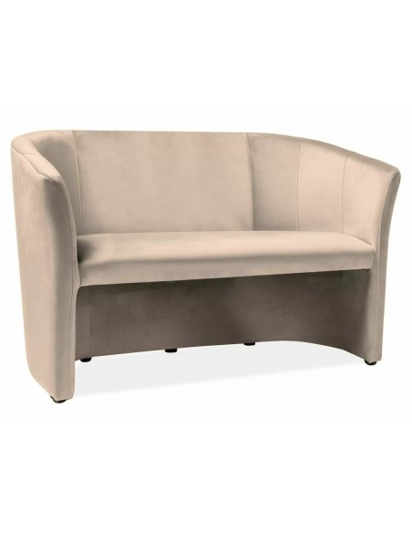 Sofa 2os TM-2 Velvet Beżowa