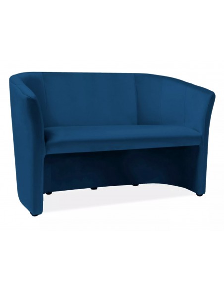 Sofa 2os TM-2 Velvet Granatowa