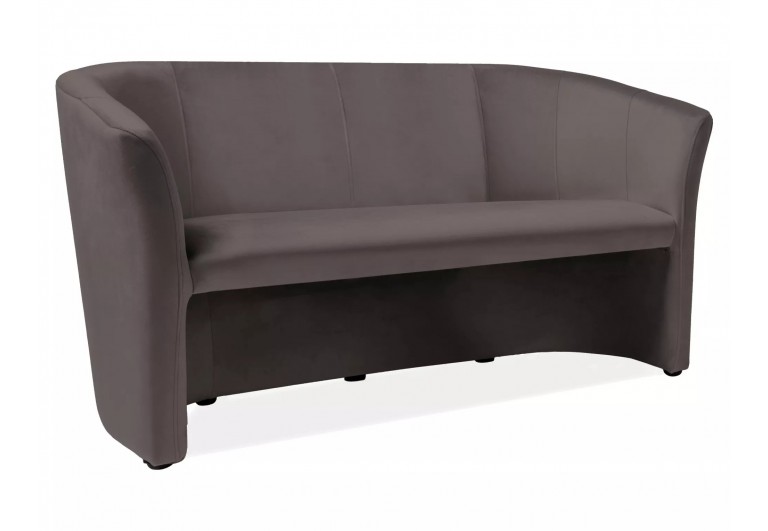 Sofa 3os TM-3 Velvet Szara