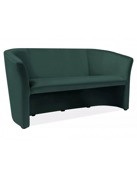 Sofa 3os TM-3 Velvet Zielona