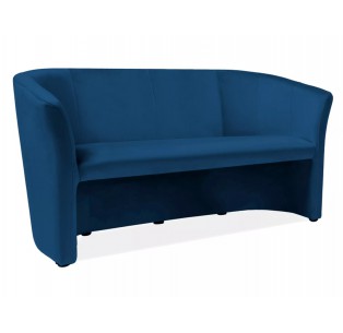 Sofa 3os TM-3 Velvet Granatowa