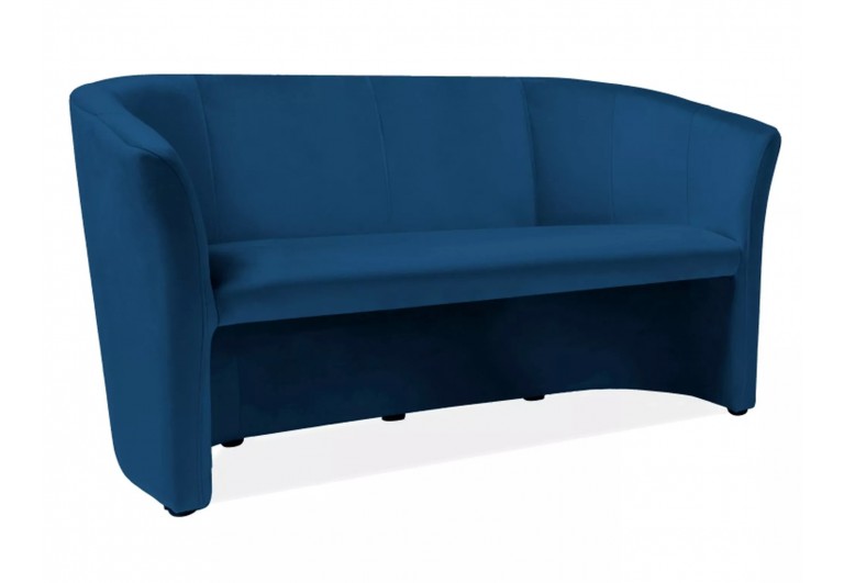 Sofa 3os TM-3 Velvet Granatowa