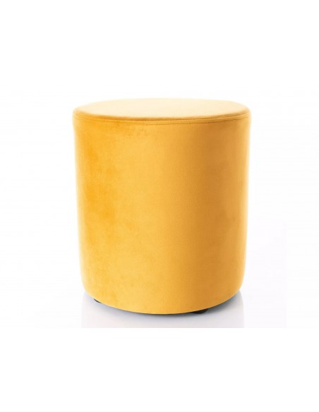 Pufa okrągła Doti B Velvet Curry