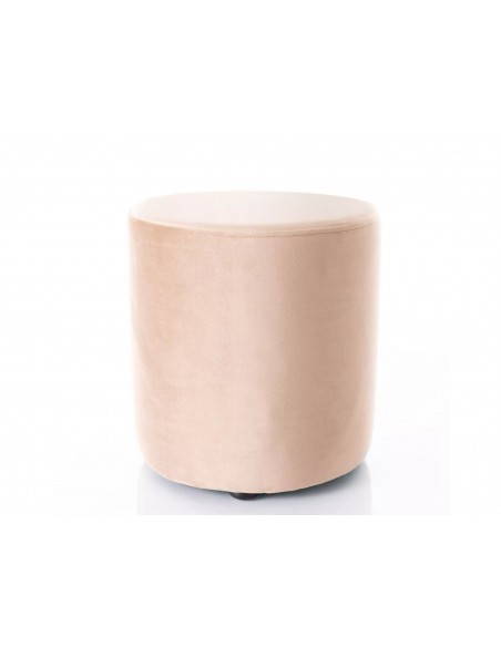 Puf okrągła Doti C Velvet Beżowa