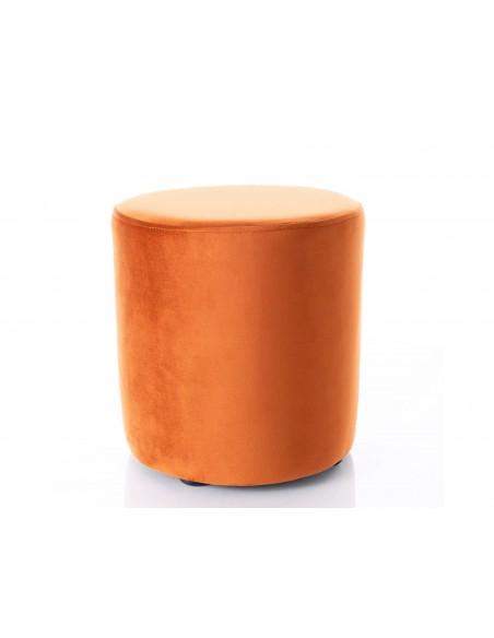 Puf okrągła Doti C Velvet Cynamonowa