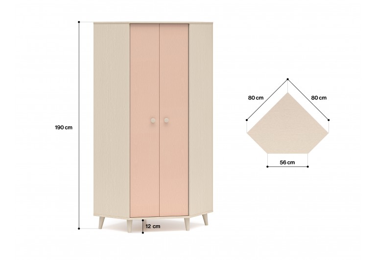 Szafa Narożna Mevel