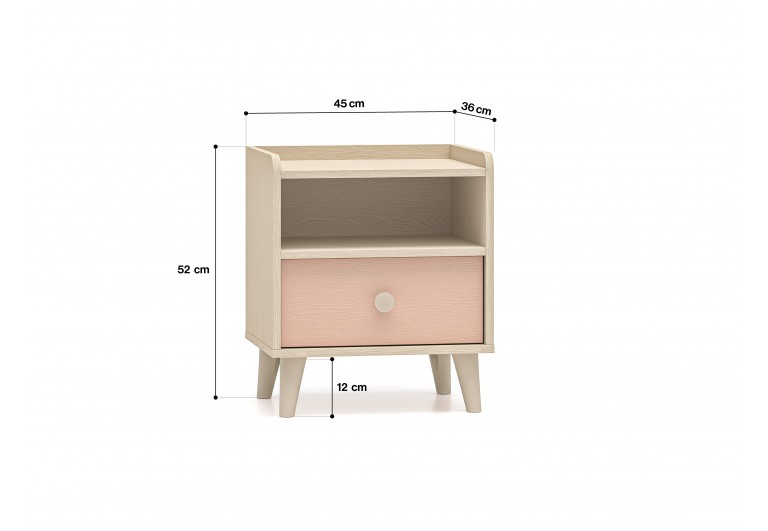 Szafka Nocna Mevel 10