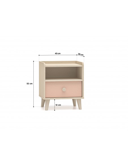 Szafka Nocna Mevel 10