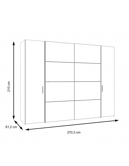 Szafa ubraniowa Dalate