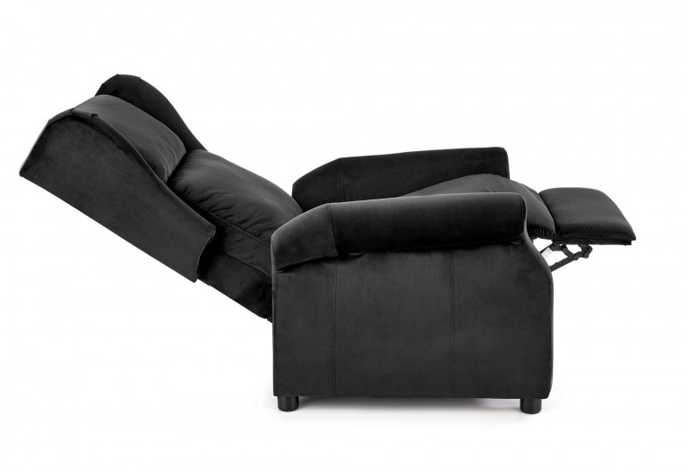 Fotel wypoczynkowy Agustin 2 Czarny