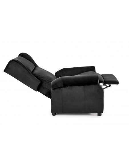 Fotel wypoczynkowy Agustin 2 Czarny