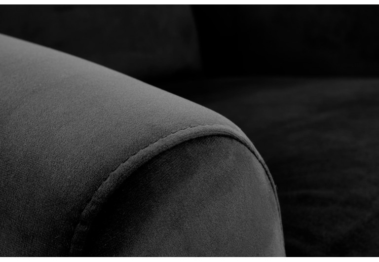 Fotel wypoczynkowy Agustin 2 Czarny