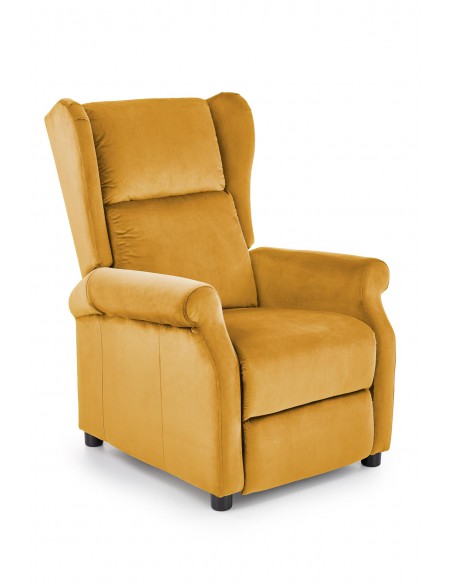 Fotel wypoczynkowy Agustin 2 Musztardowy
