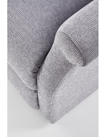 Fotel wypoczynkowy Agustin M Popielaty