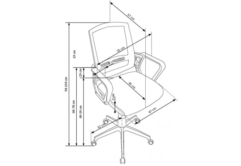 Fotel obrotowy Ascot Fotel obrotowy Ascot
