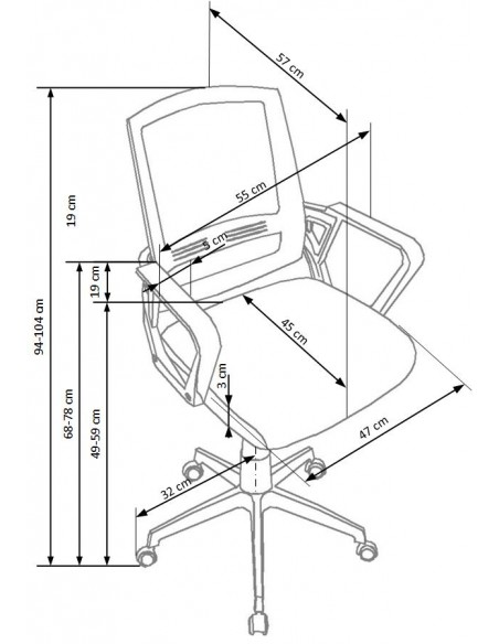 Fotel obrotowy Ascot Fotel obrotowy Ascot