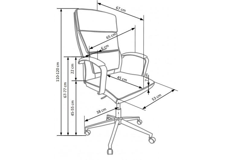 Fotel obrotowy Aurelius