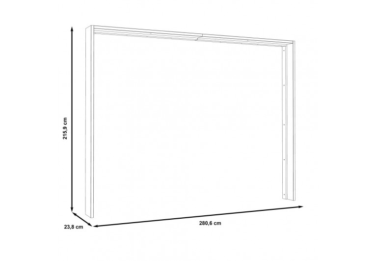 Listwa okalająca do szafy Jakobina