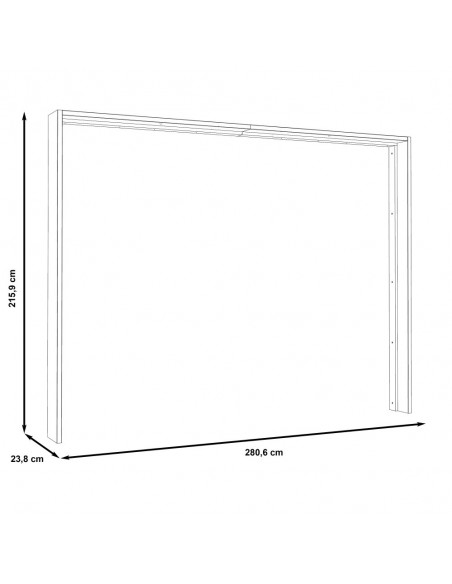 Listwa okalająca do szafy Jakobina