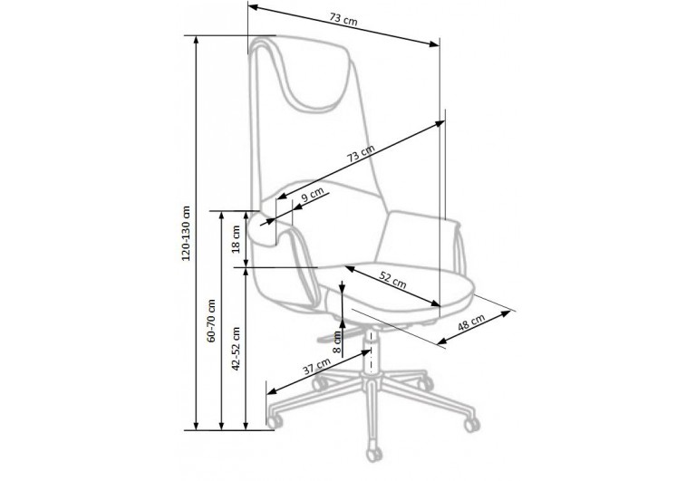 Fotel obrotowy Calvano