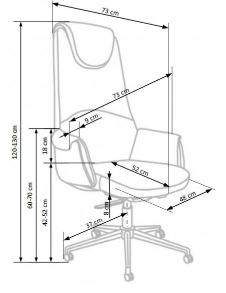 Fotel obrotowy Calvano