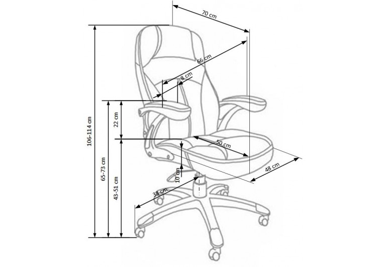 Fotel obrotowy Carlos Fotel obrotowy Carlos